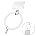 JUNSUNMAY, pulsera de silicona, correa de cordón para teléfono móvil, cuerda de muñeca antipérdida, Universal para funda de teléfono