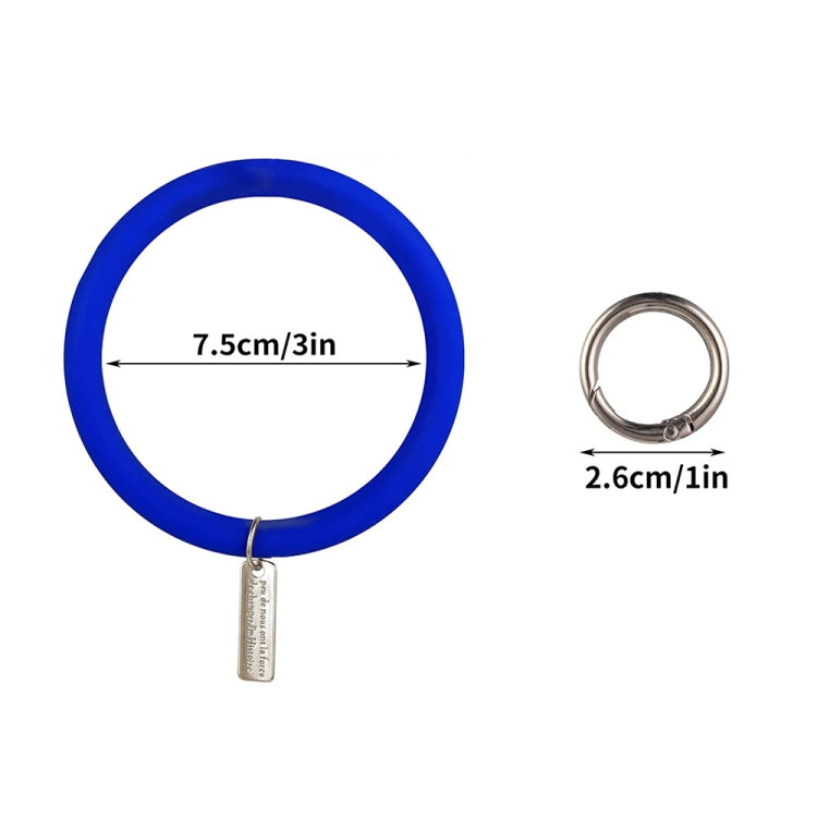 JUNSUNMAY, pulsera de silicona, correa de cordón para teléfono móvil, cuerda de muñeca antipérdida, Universal para funda de teléfono