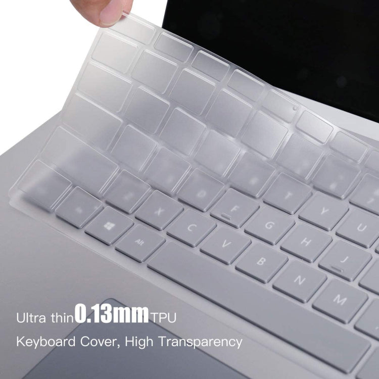 Película protectora de teclado de TPU suave ultrafino ENKAY, For Microsoft Surface Laptop Go 1/2 12.4, For Microsoft Surface Laptop 2/3/4/5 13.5