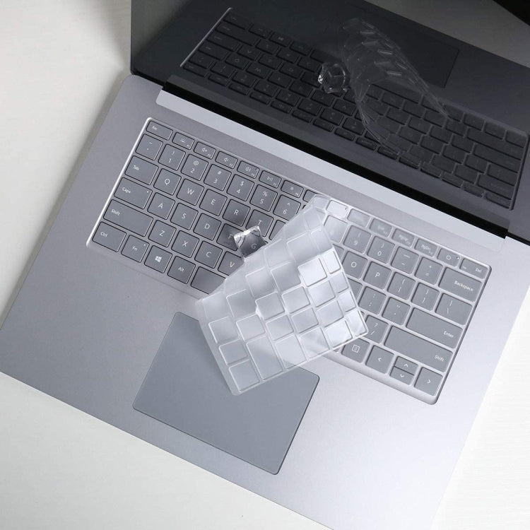 Película protectora de teclado de TPU suave ultrafino ENKAY, For Microsoft Surface Laptop Go 1/2 12.4, For Microsoft Surface Laptop 2/3/4/5 13.5