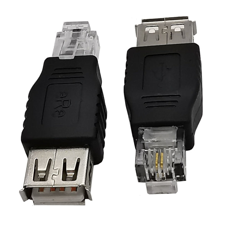 JUNSUN MUCHOS Convertidor Adaptador USB Hembra a Macho RJ11 6P2C