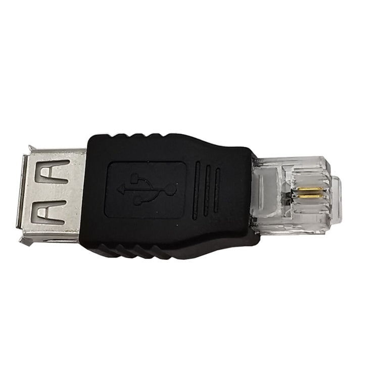 JUNSUN MUCHOS Convertidor Adaptador USB Hembra a Macho RJ11 6P2C