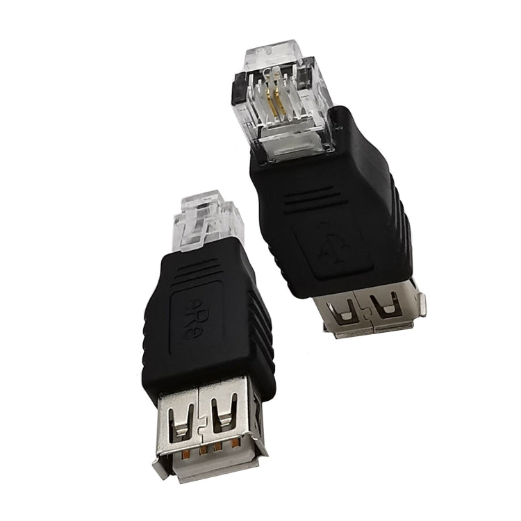 JUNSUN MUCHOS Convertidor Adaptador USB Hembra a Macho RJ11 6P2C