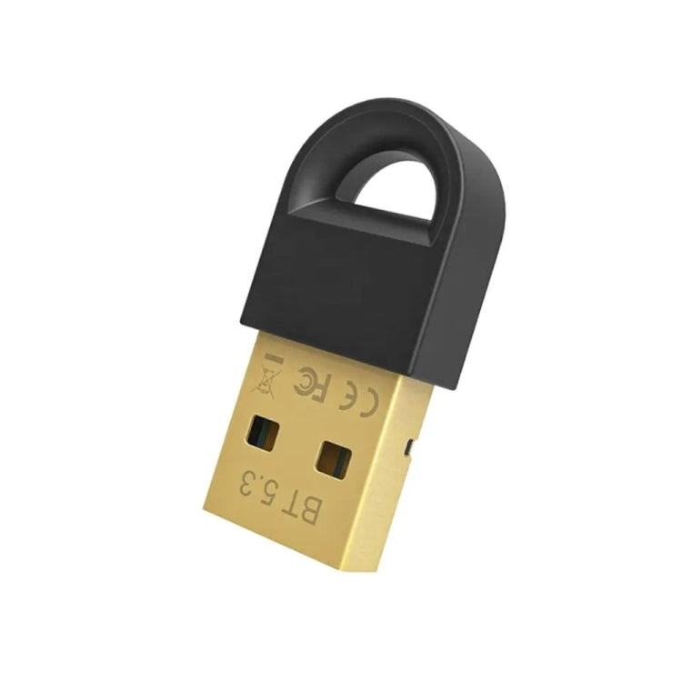 B-001 Mini Adaptador Bluetooth 5.3 Transmisor Receptor Adaptador Dongle USB Inalámbrico