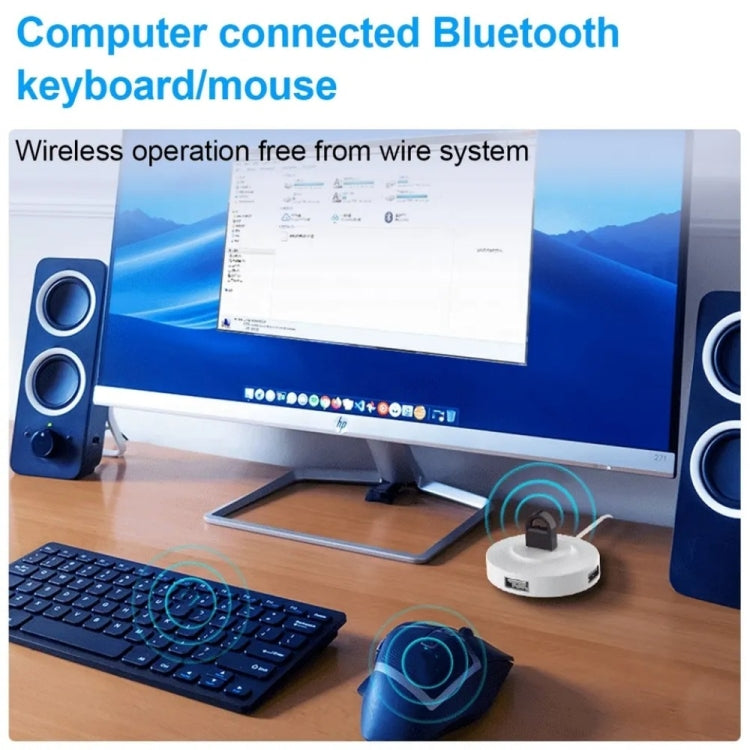 B-001 Mini Adaptador Bluetooth 5.3 Transmisor Receptor Adaptador Dongle USB Inalámbrico