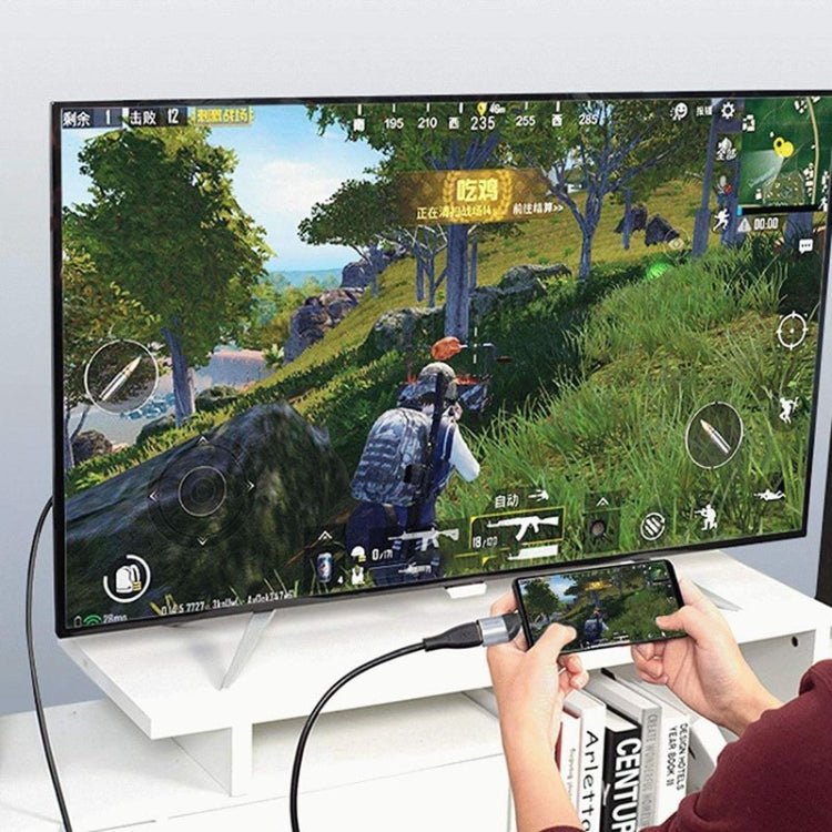 Adaptador USB tipo C a HDMI 4K para tableta, teléfono, portátil, 60HZ, 1080P