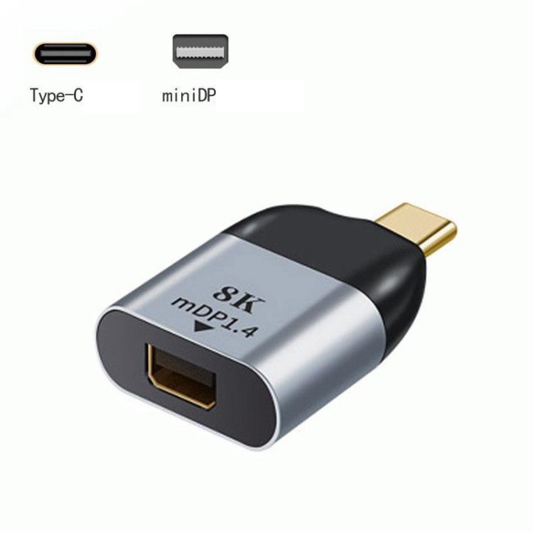 Adaptador USB C a Mini DisplayPort 4K 60hz para tableta, teléfono y portátil