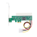 Convertidor de tarjeta adaptadora PCI-E a PCI con fuente de alimentación de 4 pines, PCI-E to PCI