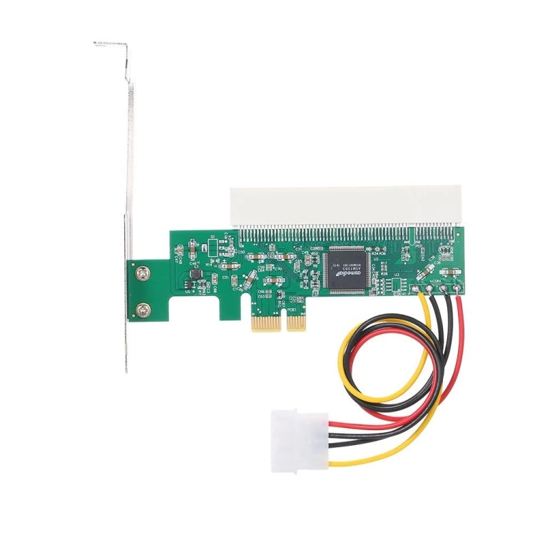 Convertidor de tarjeta adaptadora PCI-E a PCI con fuente de alimentación de 4 pines, PCI-E to PCI