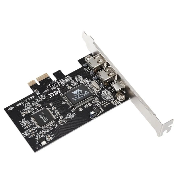 Tarjeta de expansión Firewire PCI-E de 3 puertos 1394a 1394b 2 x 6 pines + 1 x 4 pines para PC de escritorio, 1394a+1394b