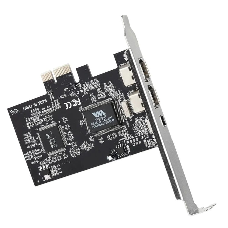 Tarjeta de expansión Firewire PCI-E de 3 puertos 1394a 1394b 2 x 6 pines + 1 x 4 pines para PC de escritorio, 1394a+1394b