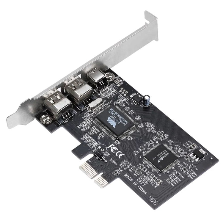 Tarjeta de expansión Firewire PCI-E de 3 puertos 1394a 1394b 2 x 6 pines + 1 x 4 pines para PC de escritorio, 1394a+1394b