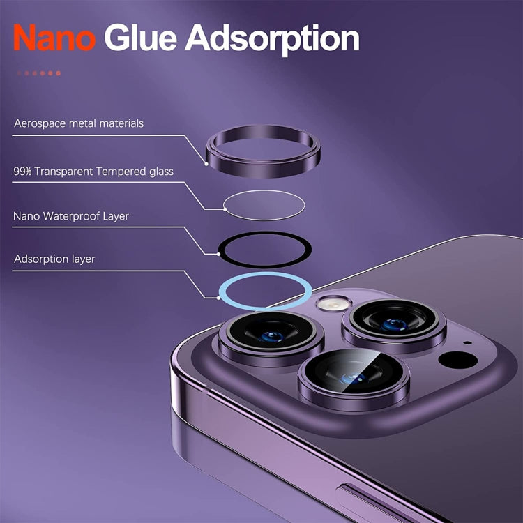 Para iPhone 12 Pro Max ENKAY AR Lente de cámara antirreflejo Película completa de vidrio, For iPhone 12 Pro Max