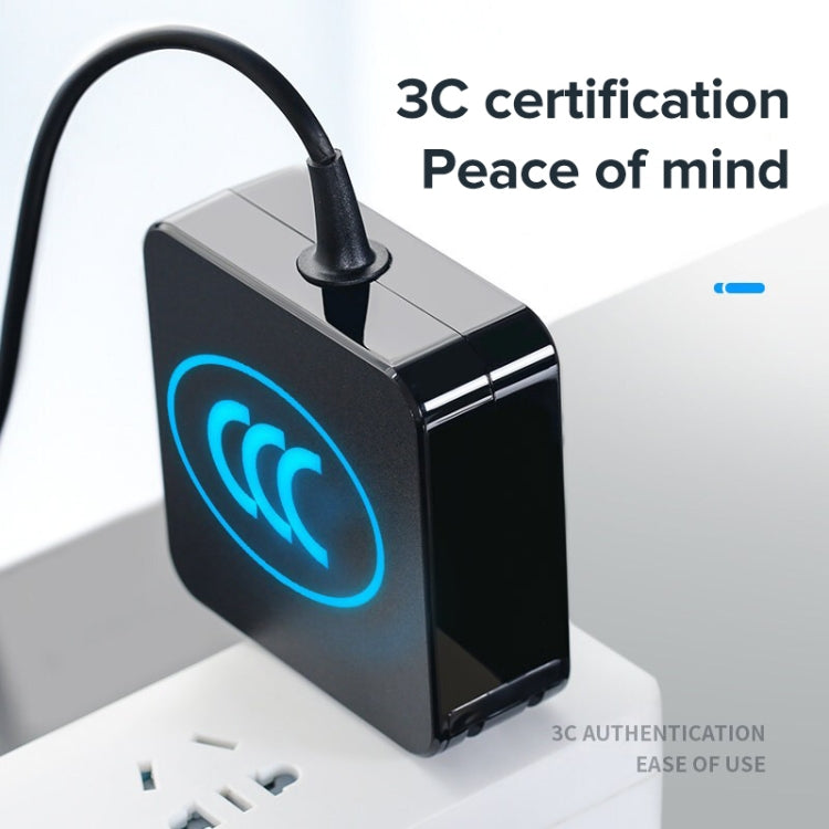 Para Dell HP Xiaomi 65W Type-c Adaptador de fuente de carga súper rápida