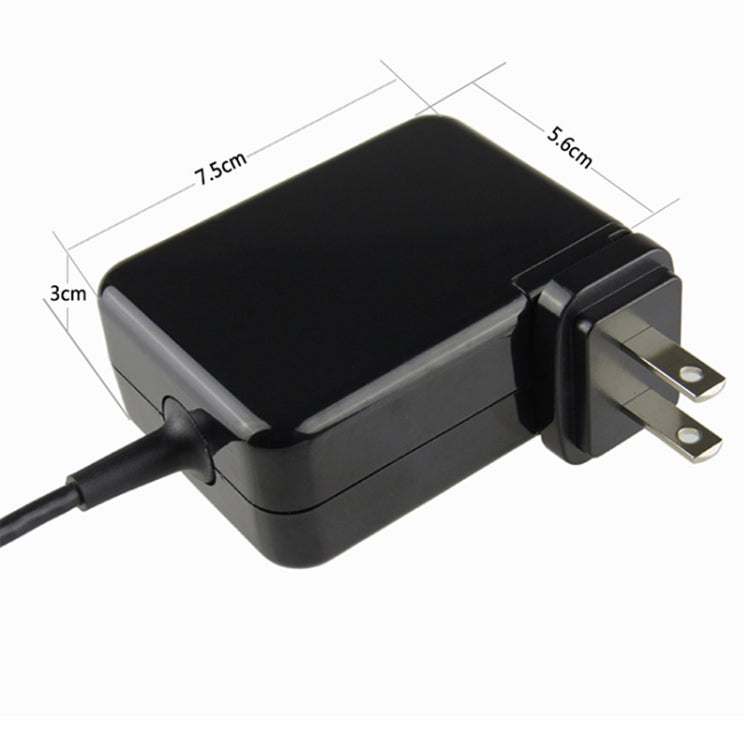 Cargador de pared con adaptador de corriente para computadora portátil de 19.5V 1.2A 24W para Dell Venue 11 Pro