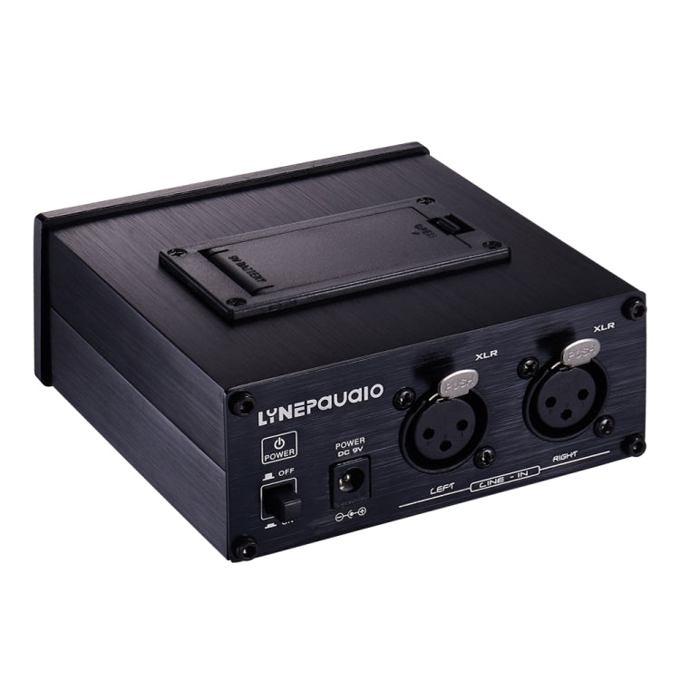 Amplificador de señal sin monitor para auriculares, entrada XLR dual, entrada mono o estéreo o mezcla estéreo con interruptor