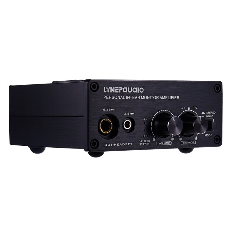 Amplificador de señal sin monitor para auriculares, entrada XLR dual, entrada mono o estéreo o mezcla estéreo con interruptor