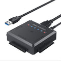 Convertidor adaptador de disco duro USB3.0 a SATA o IDE con función de clonación