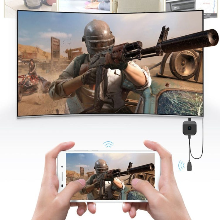 Adaptador Miracast Dongle de pantalla HDMI inalámbrico G59 4K 2,4 GHz/5 GHz, receptor de vídeo/audio de YouTube, G59