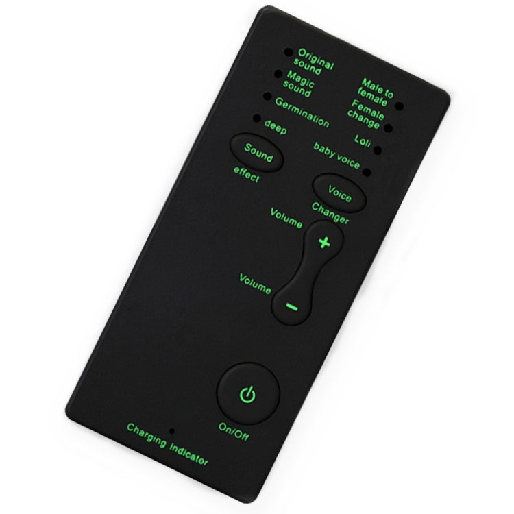 Mini modulador de cambio de voz portátil M1 con funciones de voz ajustables, computadora de teléfono, tarjeta de sonido y herramienta de micrófono, M1
