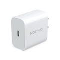 NORTHJO NOPD2000 PD 20W USB-C / Type-C Cargador de pared rápido de puerto único, US Plug, EU Plug