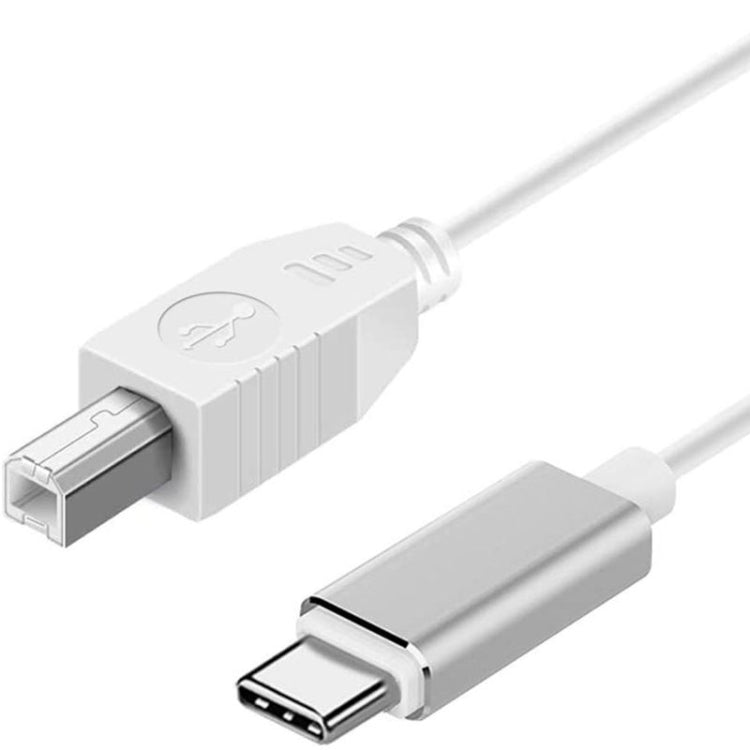 Cable adaptador USB-C / tipo C a USB-B de 3.3 pies para computadora portátil Samsung / Huawei / teclado MIDI / grabación de interfaz de audio, Type-C