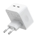NORTHJO NOGAN3502 GaN PD PPS 35W Dual USB-C / Type-CCargador rápido de pared, EU Plug, UK Plug