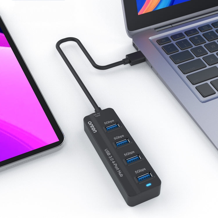 Estación de acoplamiento HUB de 4 puertos USB3.0 4 en 1 Onten 5305, 5305