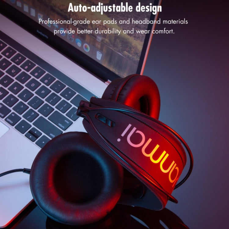 Yanmai D68-A Auriculares con monitor de grabación livianos y plegables