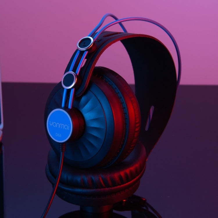 Yanmai D68-A Auriculares con monitor de grabación livianos y plegables