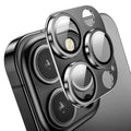 Para iPhone 13 Pro / 13 Pro Max ENKAY Hat-Prince Lente de cámara antirreflejo Película de vidrio templado de aleación de aluminio, For iPhone 13 Pro / 13 Pro Max