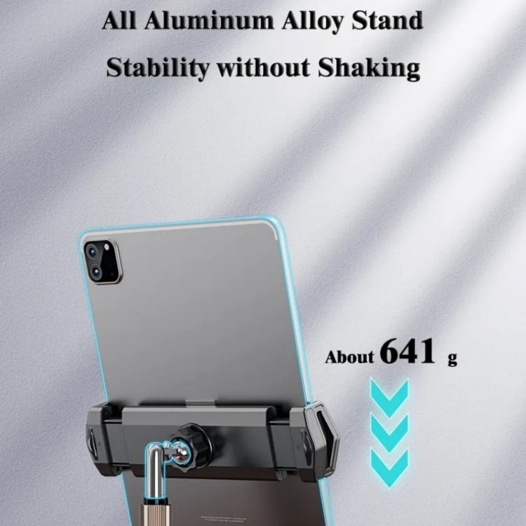 Boneruy P21 soporte de escritorio para tableta de teléfono giratorio ajustable de elevación, P21