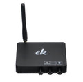 Juego de equipo de canto de Karaoke en red de TV para el hogar, tarjeta de sonido, micrófono inalámbrico, decodificador de Karaoke KTV para ordenador, black