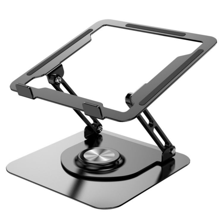D147 Plegable 360 Grados Rotación Laptop Soporte de elevación Aleación de aluminio Notebook Soporte de escritorio, D147