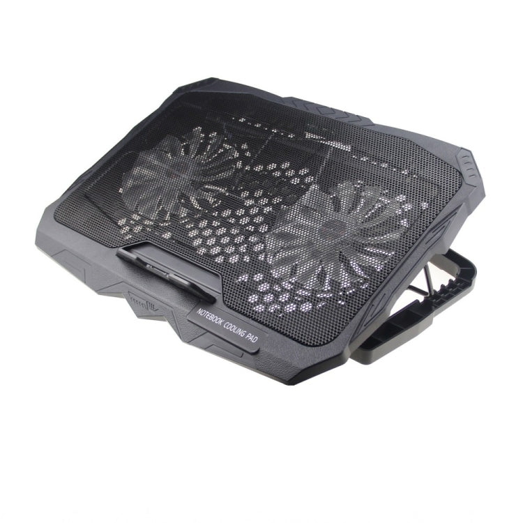 Soporte para juegos con almohadilla de enfriamiento para computadora portátil USB con dos ventiladores X2, X2
