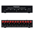 Amplificador de potencia de 3 entradas y 3 salidas y conmutador de altavoz, divisor de interruptor de altavoz, comparador, B036