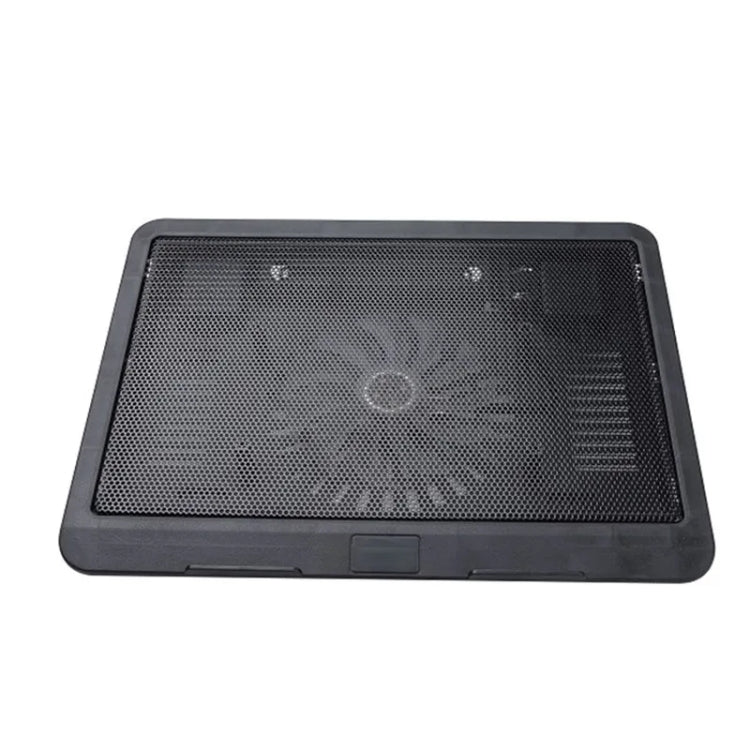 N191 USB Powered Portable Slim Silent Fan Laptop Cooling Pad con soporte, N191