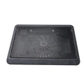 N191 USB Powered Portable Slim Silent Fan Laptop Cooling Pad con soporte, N191