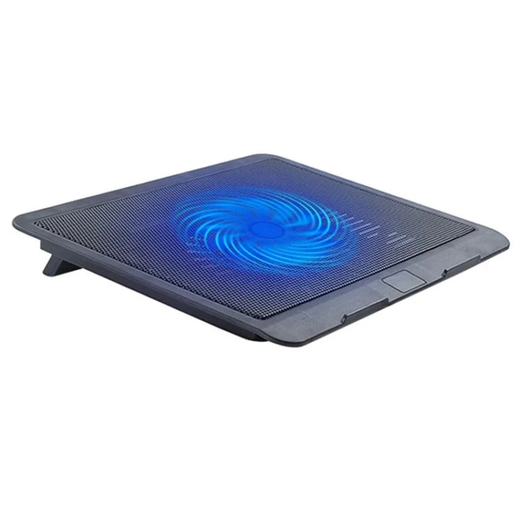 N191 USB Powered Portable Slim Silent Fan Laptop Cooling Pad con soporte, N191