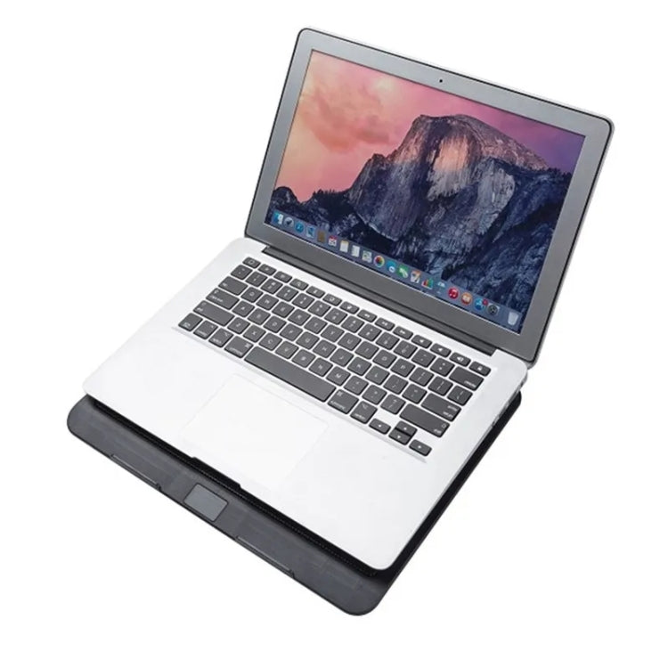 N191 USB Powered Portable Slim Silent Fan Laptop Cooling Pad con soporte, N191