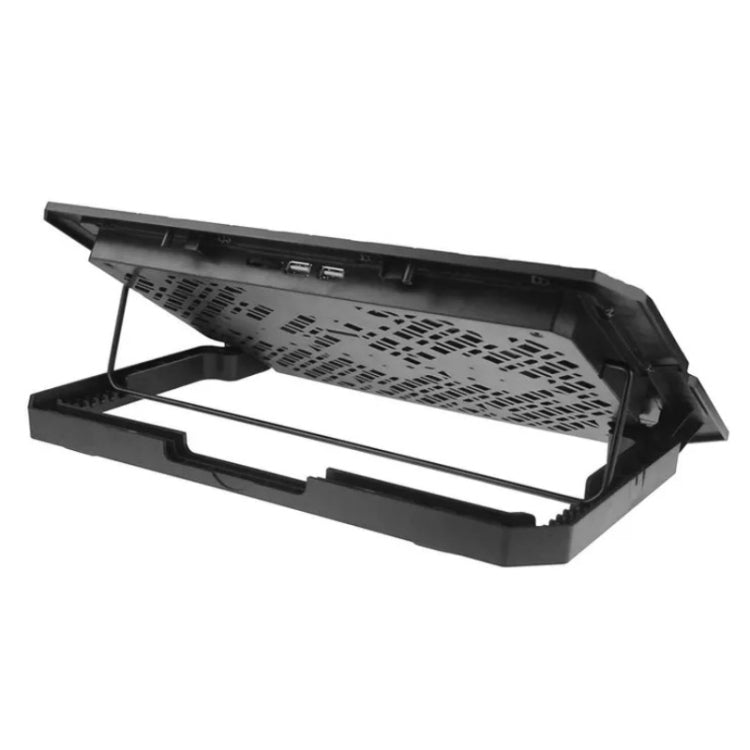 X5 Game Work Mute 5-Fan 7-Gear Altura ajustable Laptop Cooling Stand, X5