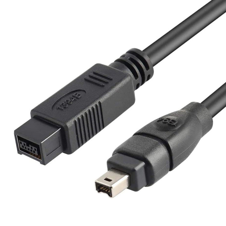 JUNSUNMAY FireWire de alta velocidad Premium DV 800 9 pines macho a FireWire 400 4 pines macho IEEE 1394 Cable, 1.8m, 3m, 4.5m