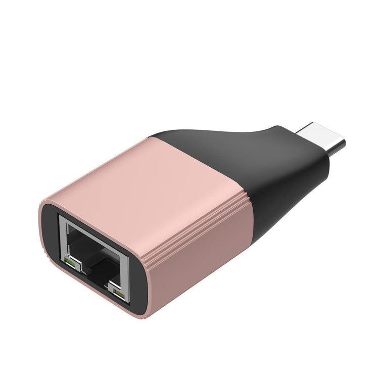 Adaptador LAN Onten UC101 Type-C 10M/100M/1000M (los colores se envían al azar), UC101