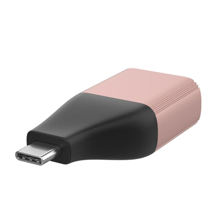 Adaptador LAN Onten UC101 Type-C 10M/100M/1000M (los colores se envían al azar), UC101
