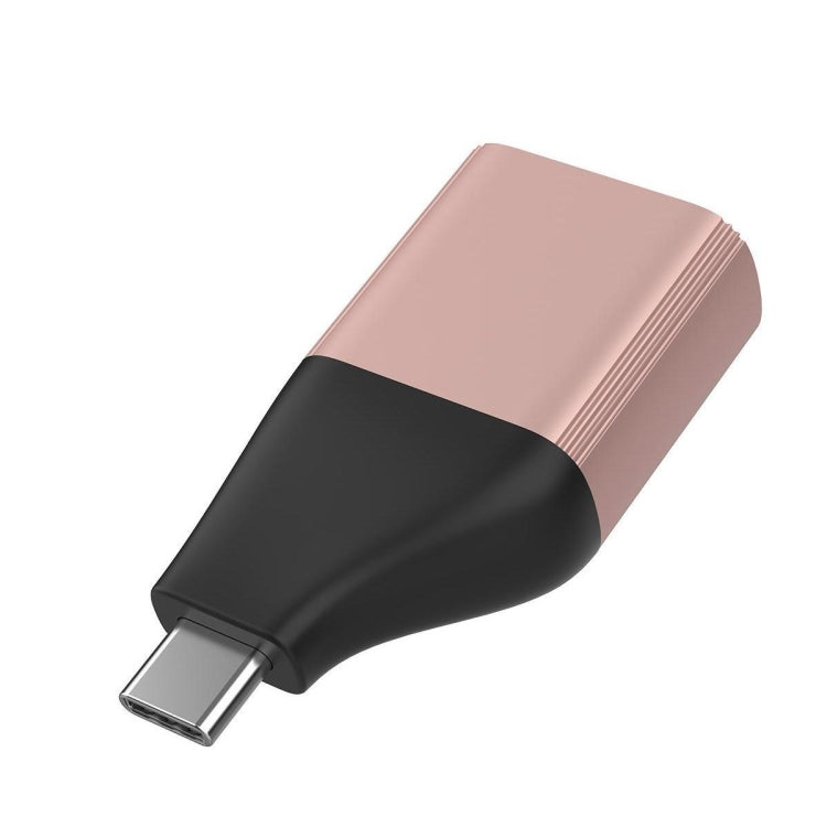 Adaptador LAN Onten UC101 Type-C 10M/100M/1000M (los colores se envían al azar), UC101