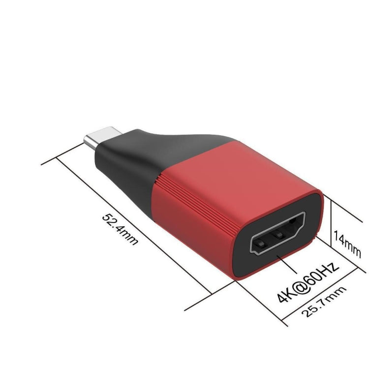 Adaptador Onten UC102H 4K Tipo-C a HDMI (entrega de color aleatoria), UC102H