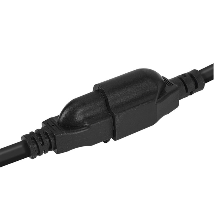 JUNSUNMAY US 1.6FT NEMA 5-15P Salida de 1 a 2 vías NEMA 5-15R SJT 16AWG Extensor de cable de alimentación de 3 clavijas