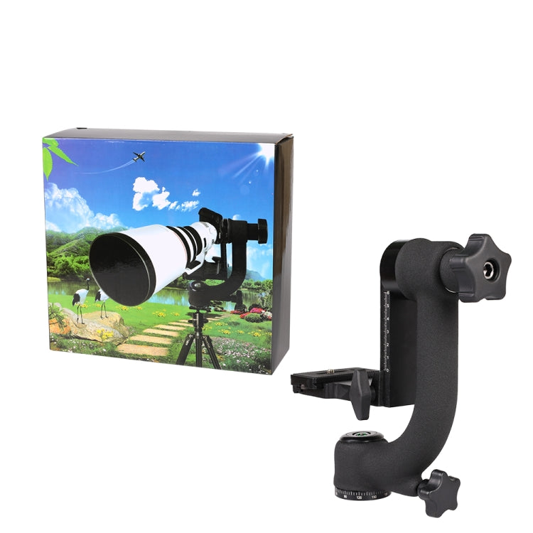 C022 Rótula de bola de trípode de cardán horizontal de 360 grados