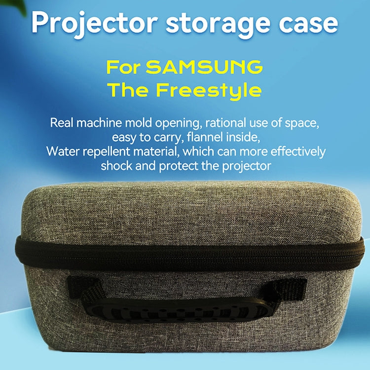 Para Samsung Freestyle Proyector portátil Estuche de almacenamiento Estuche de transporte Bolsa de protección, Storage Case