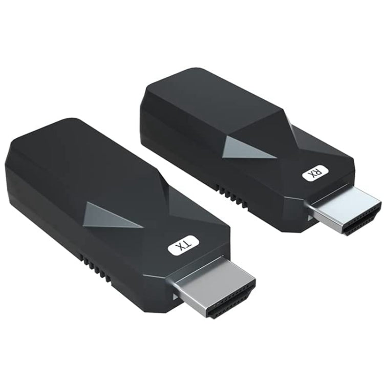 Extensor HDMI 165ft Audio Video 1080P sobre Cat5 Cat6 Cable Ethernet Transmitir señal sin pérdidas HDMI Adaptador de extensión de larga distancia